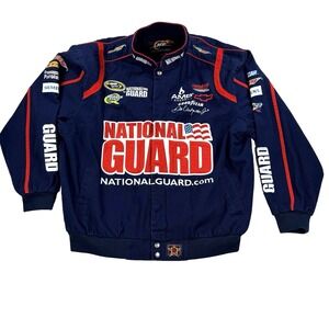 Dale Earnhardt Jr #88 NASCAR National Guard Mountain Dew Racing Jacket Size XL